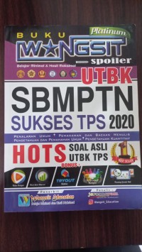 Buku Wangsit: UTBK SBMPTN SUKSES TPS 2020